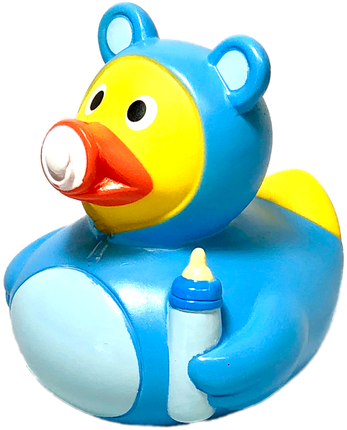 Baby Boy Rubber Duck - Duck (500x500)