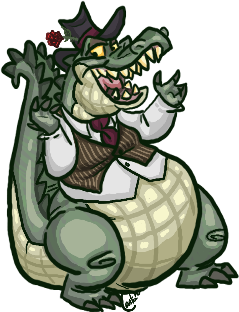 Kroxie 20 3 Gator Gangster Redeux By Kaaziel - Gangster Characters Cartoons (876x1134)