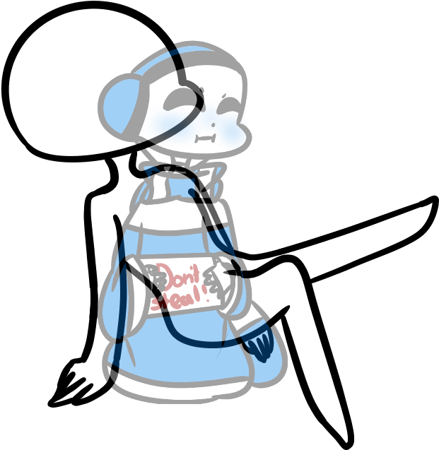 Ych Pose 2 By Bluesinnamonroll - Ych Pose 2 By Bluesinnamonroll (623x668)