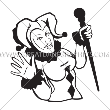 Mardi Gras Smile - Harley Quinn (385x385)