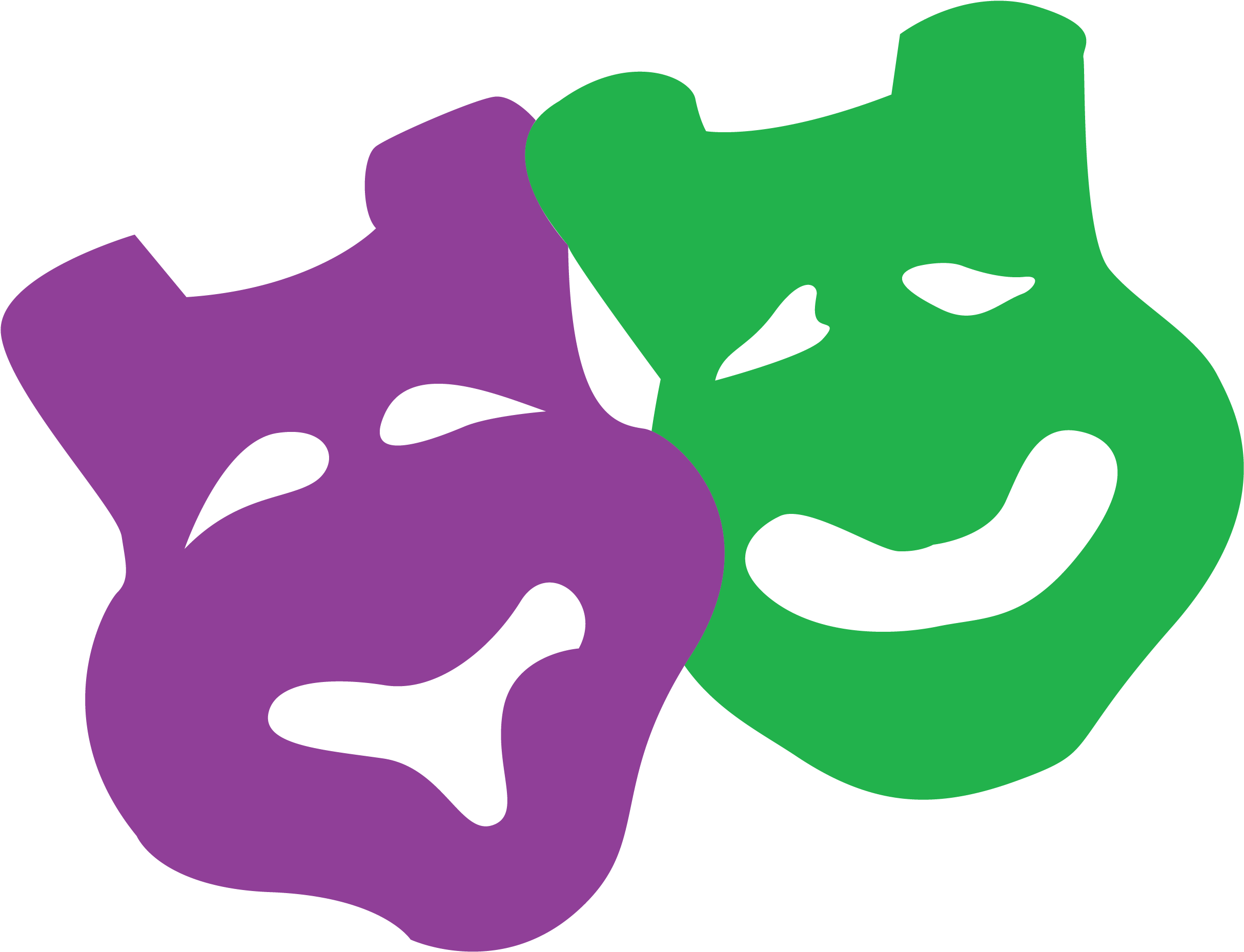 Mardi Gras Mask - Mask (2550x3300)