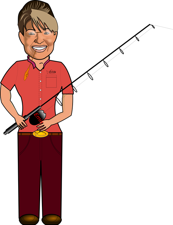 Fisherman Cliparts - Cartoon (553x720)