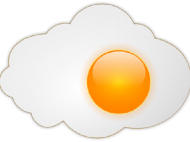 Fried Egg Clipart Clip Art - Sunny Side Up Eggs Transparent (640x480)