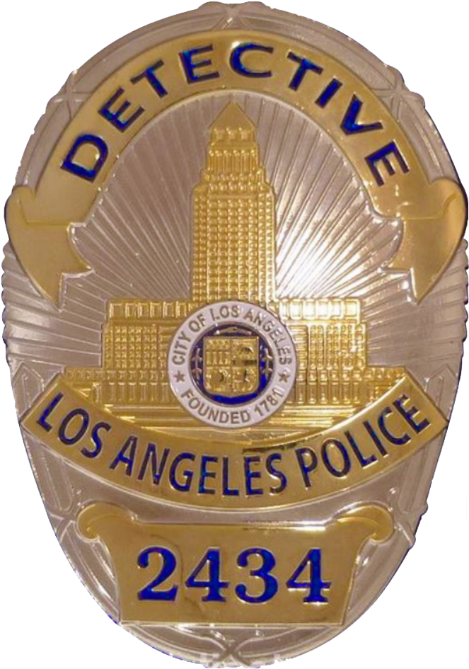 Los Angeles Police Department - Los Angeles Police Badge (715x1000)