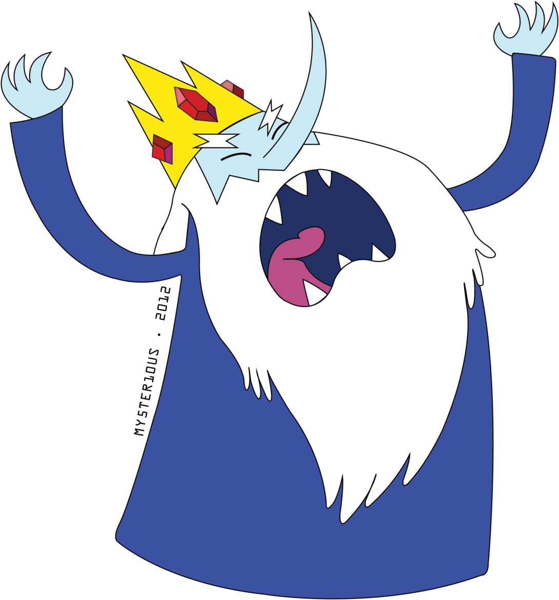 Mystery Clipart Quiz Time - Adventure Time Buz Kralı (1280x1280)