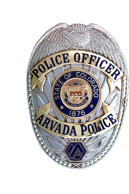 Become A Colorado Police Officer - Arvada Police Department Badge (540x720)