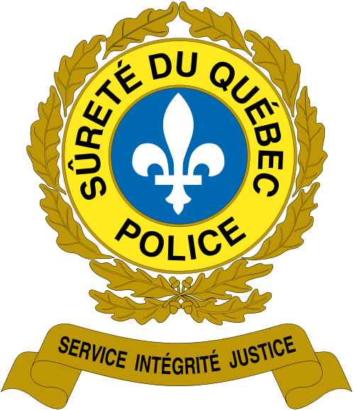 Quebec Police Officer Shot And Killed Northwest Of - Sûreté Du Québec (499x578)