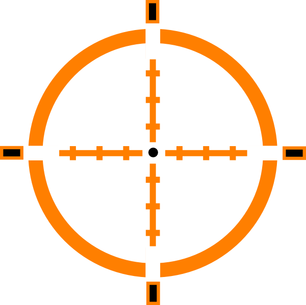 Crosshair Png (600x599)