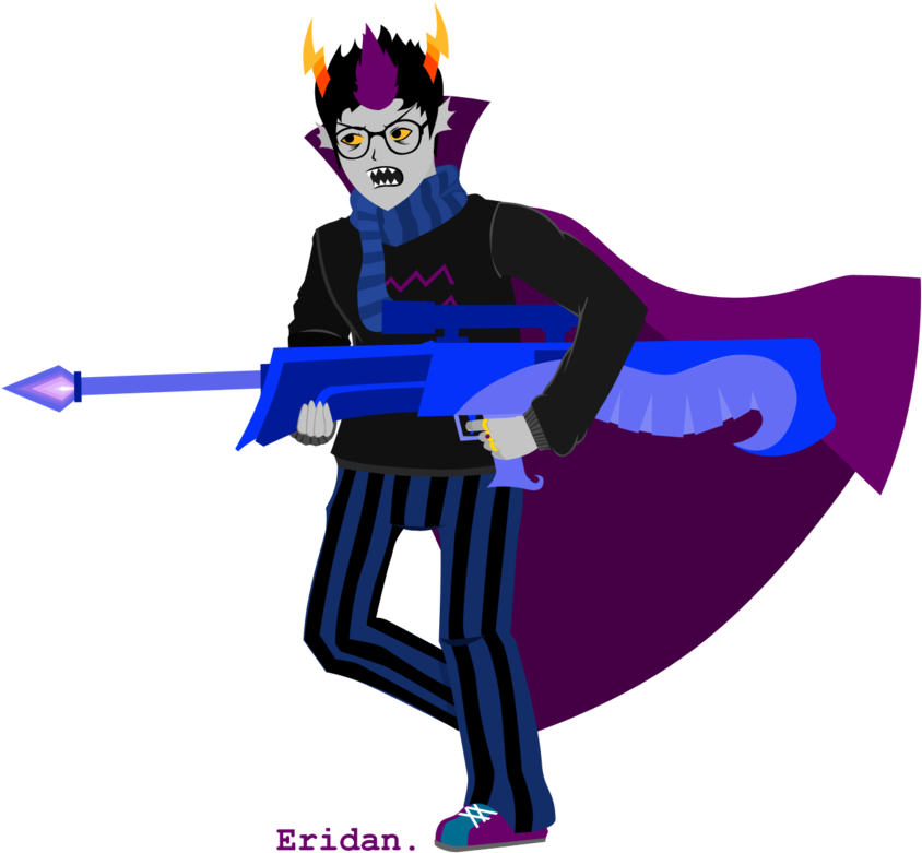 Eridan Ampora Again By Sugod31 - Eridan Ampora Weapon (922x866)