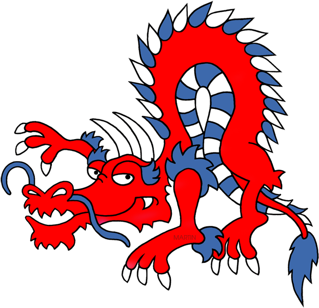 The Dragon - Illustration (648x622)