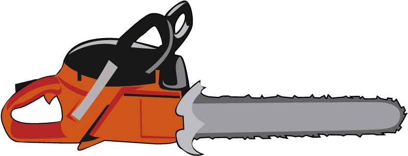 We Rent Most Anything From A To Z - Chainsaw (842x338)