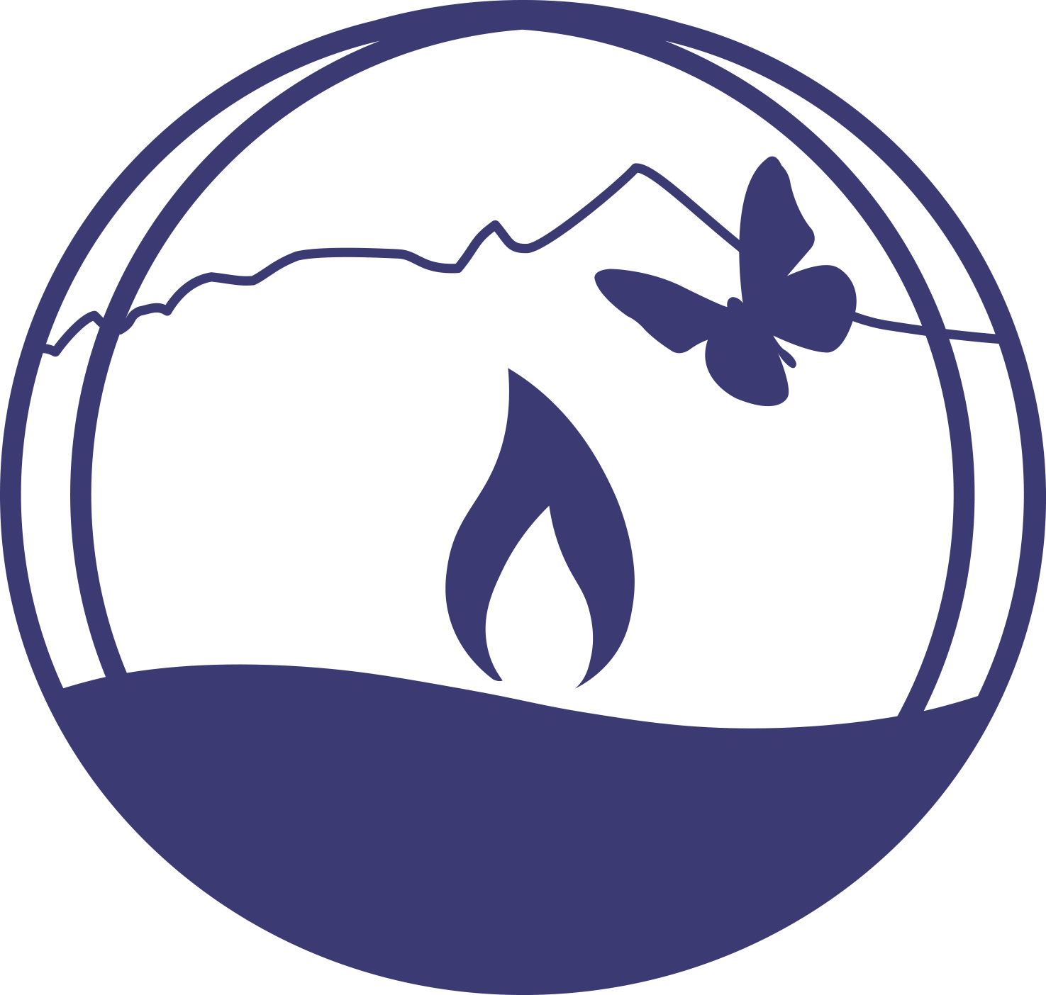 The Mariposa Freely Migrates Across The Border Between - Unitarian Universalist Church Of Boulder (1475x1404)