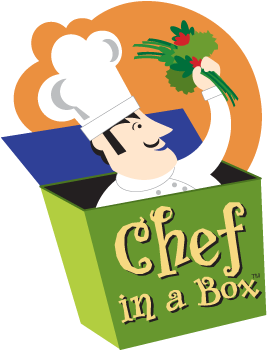 Nancy Clairmont Design Illustration Kids Children Art - Chef In A Box (372x442)