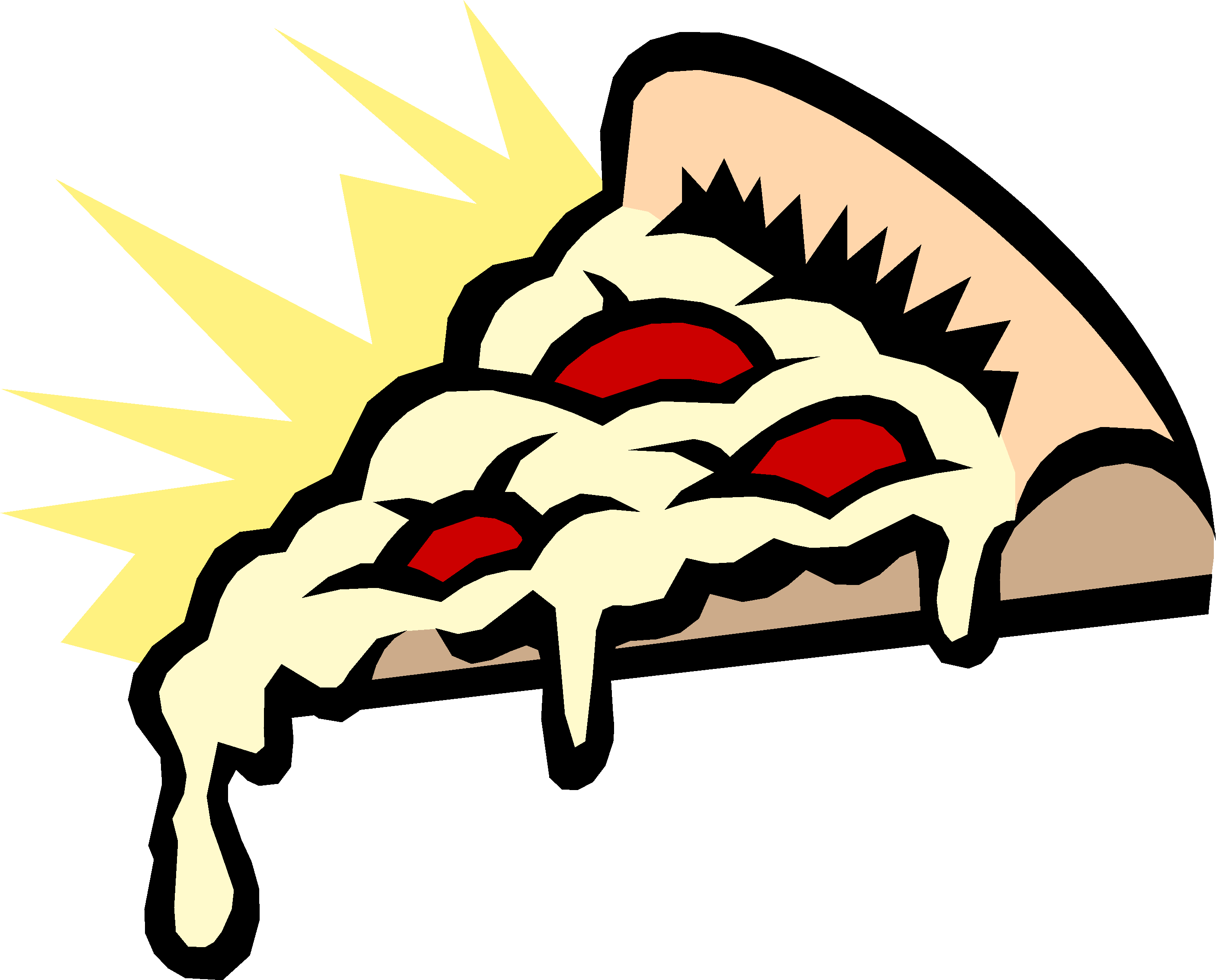 Trippy Pizza Gif (2946x2394)