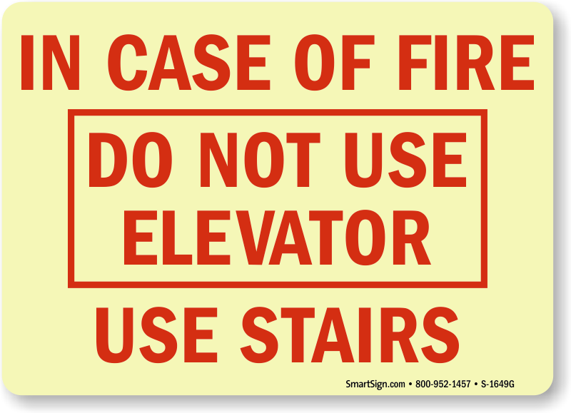 Zoom, Price, Buy - Elevator Use During Emergencies (800x579)