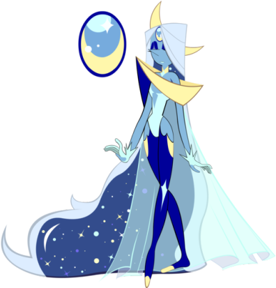 Just Finished My Moonstone Pearl I Have To Say I Had - Moonstone And Lapis Fusion (500x412)