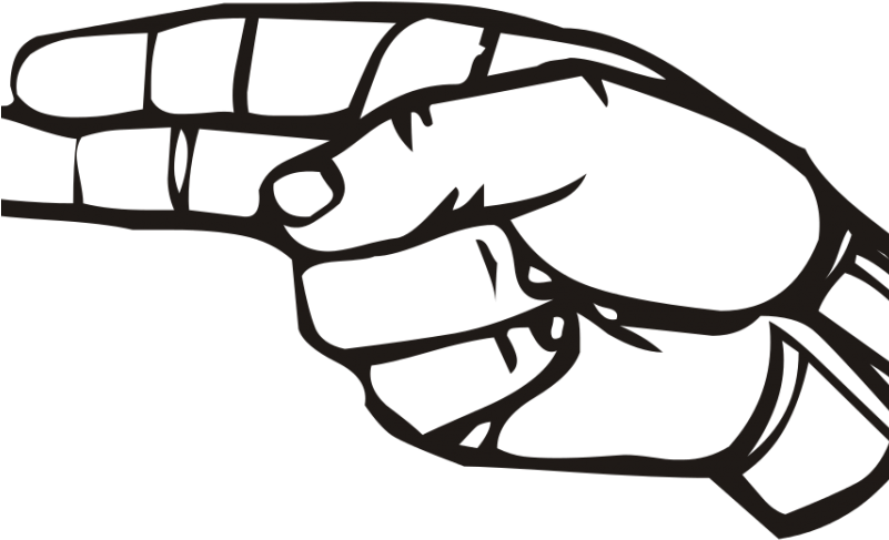 Previous - Next - Letter H In Sign Language (800x500)