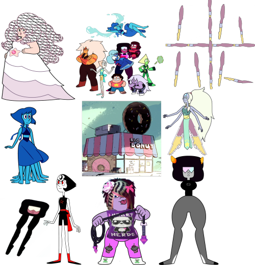 Another “art” Vs The Artist, This Time From Mod Big - Steven Universe - Sdcc 2015 Poster (500x521)