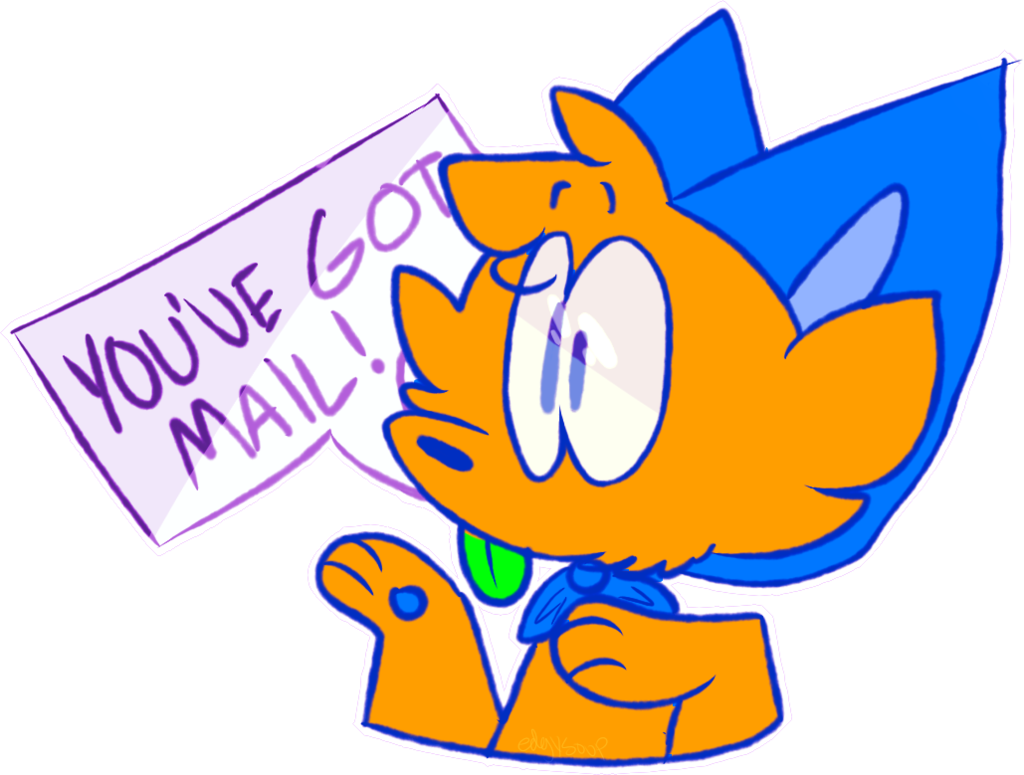 Youve Got Mail By Edgysoup - Cartoon (1024x775)