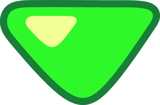 Peridot, Being A Gem Scientist, Is Pretty Much An Aquarius - Steven Universe Peridot Stone (540x355)