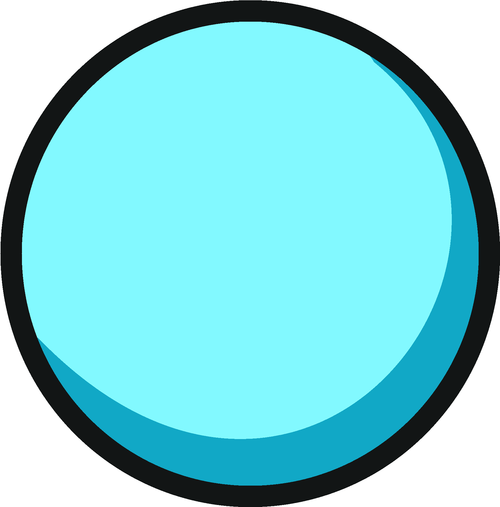 Bronze Pearl's Gemstone On Teal Pearl - Painting (1822x1879)