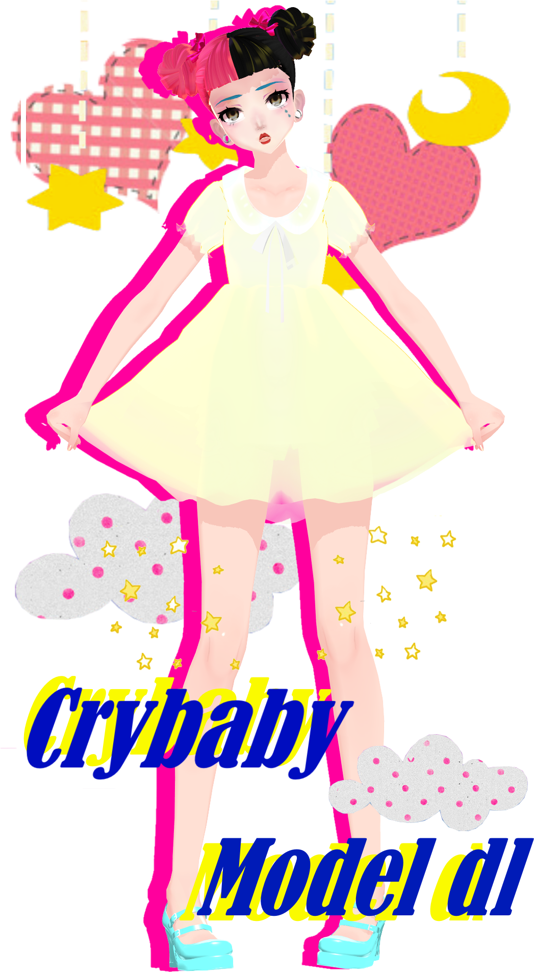 [mmd] Tda Melanie Martinez-crybaby By Reggieandcheese - Cry Baby Melanie Martinez Character (1080x1920)