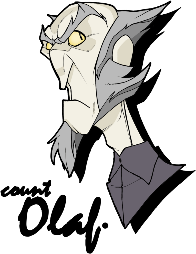 Count Olaf By Mrgreenlight - Count Olaf Cartoon Transparent (789x1012)