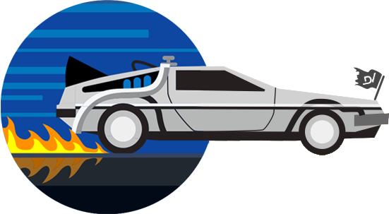 It Is A Workout Tracker, Training And Supplement Log - Delorean Dmc-12 (551x303)