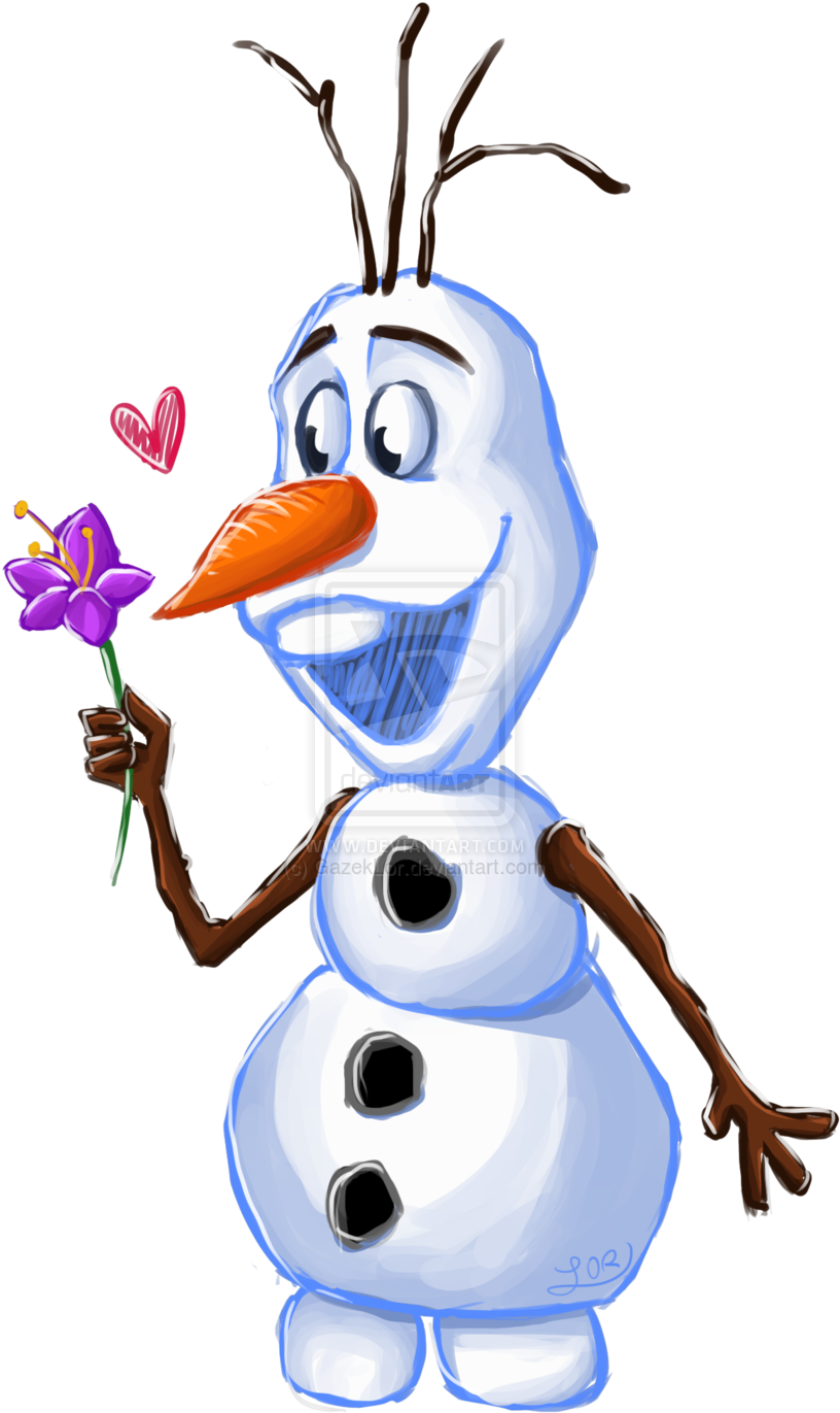 Image - Olaf Png (1024x1448)