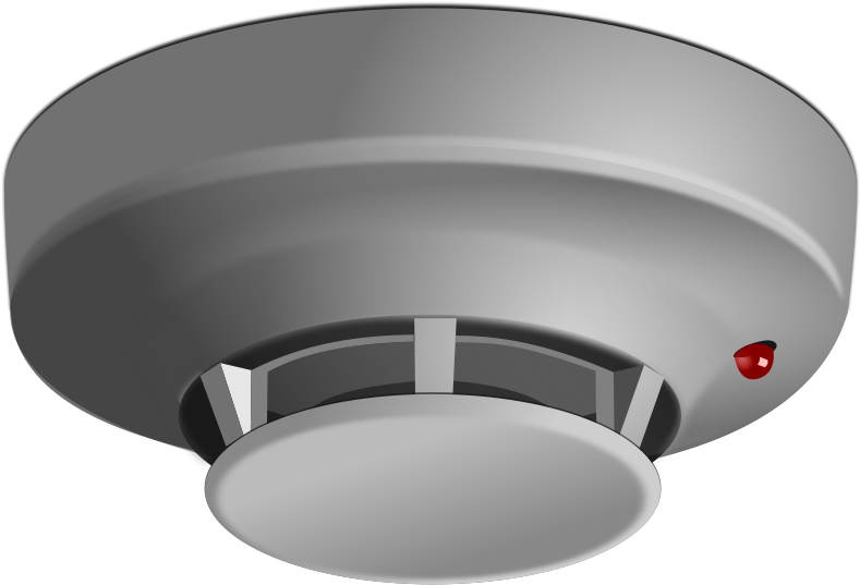 Smoke-detector - Smoke Detector Clipart (800x548)