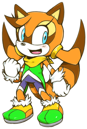 Marine The Raccoon By Cylent-nite On Deviantart - Cartoon (350x475)