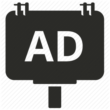 Tv Ad Maker Advertising - Advertisement Icon Png (381x381)
