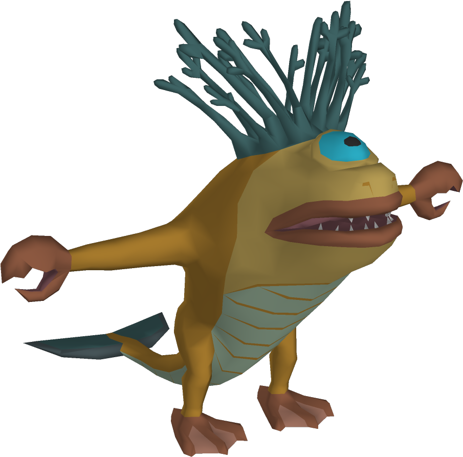Sonic Konga 3 0 Sea Creature By Sonic Konga - Scooby Doo Sea Monster (1280x1024)