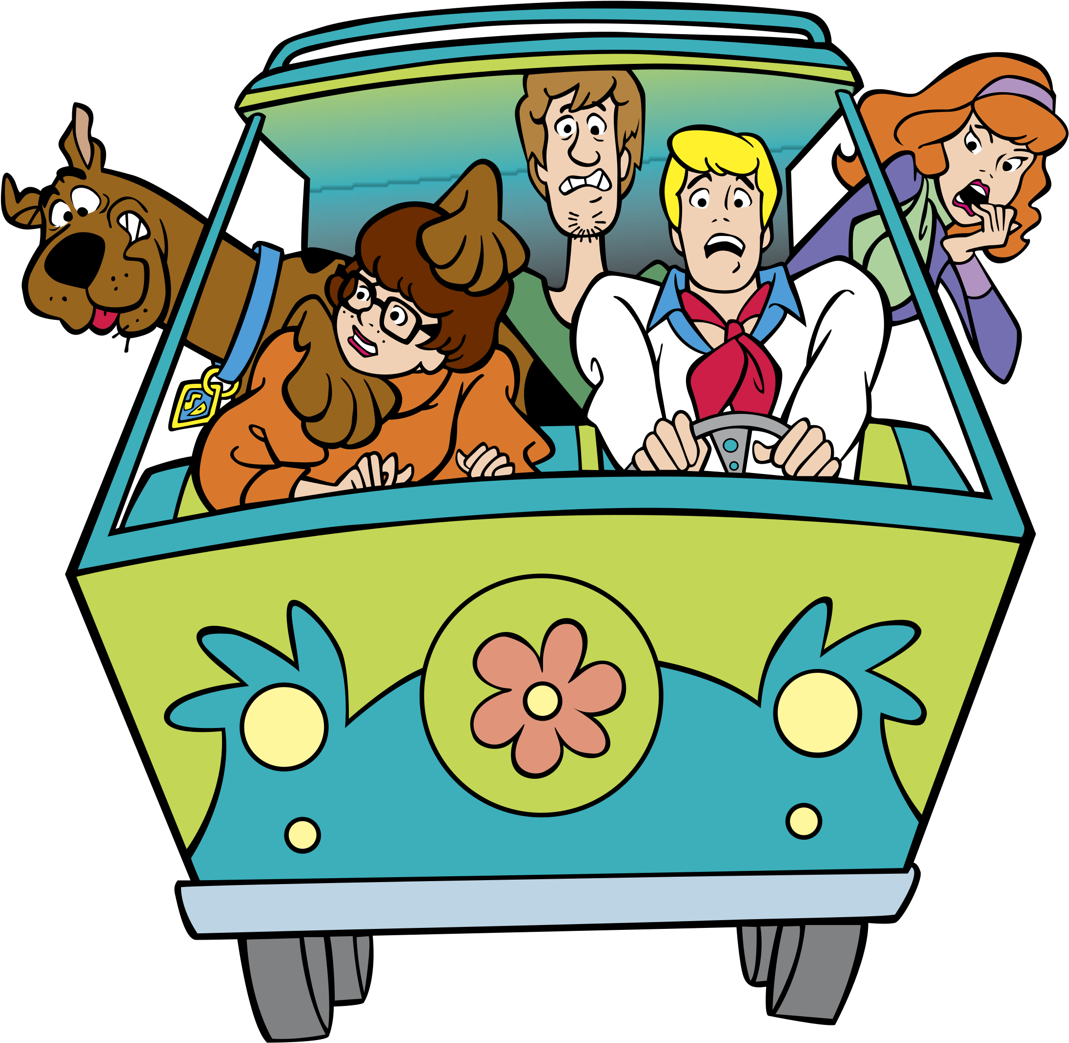 Scooby Doo Logo - Van Scooby Doo Png - (2400x2400) Png Clipart Download