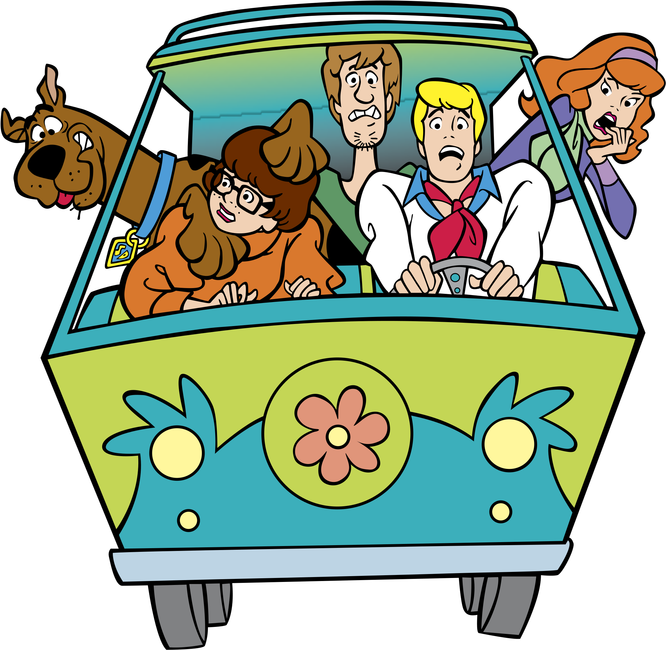 Scooby Doo Logo - Van Scooby Doo Png (2400x2400)