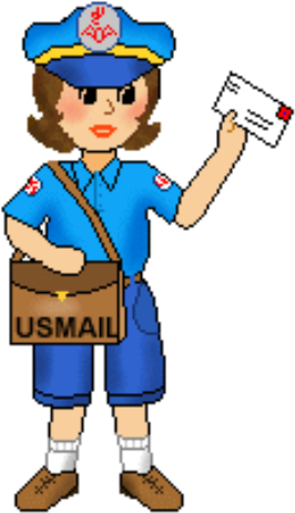 500 - Community Helper Mail Carrier (300x500)