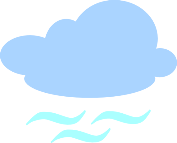 Clip Art Windy Clipart Free To Use Resource - Clouds And Wind Clipart (570x463)