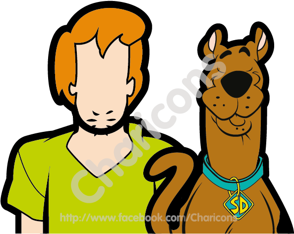Charicon Cartoon And Animation Scooby Doo Group By - Cartoon (606x516)