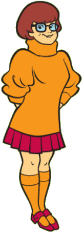﻿﻿velma Is The Brains Of The Scooby Gang - Velma From Scooby Doo (252x481)