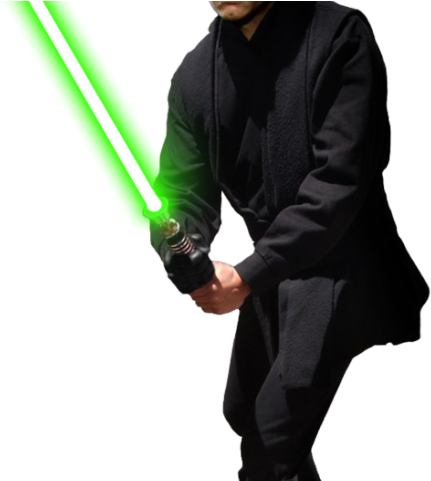 Luke Skywalker Clipart Transparent Background - Luke Skywalker Return Of The Jedi Robe (640x480)