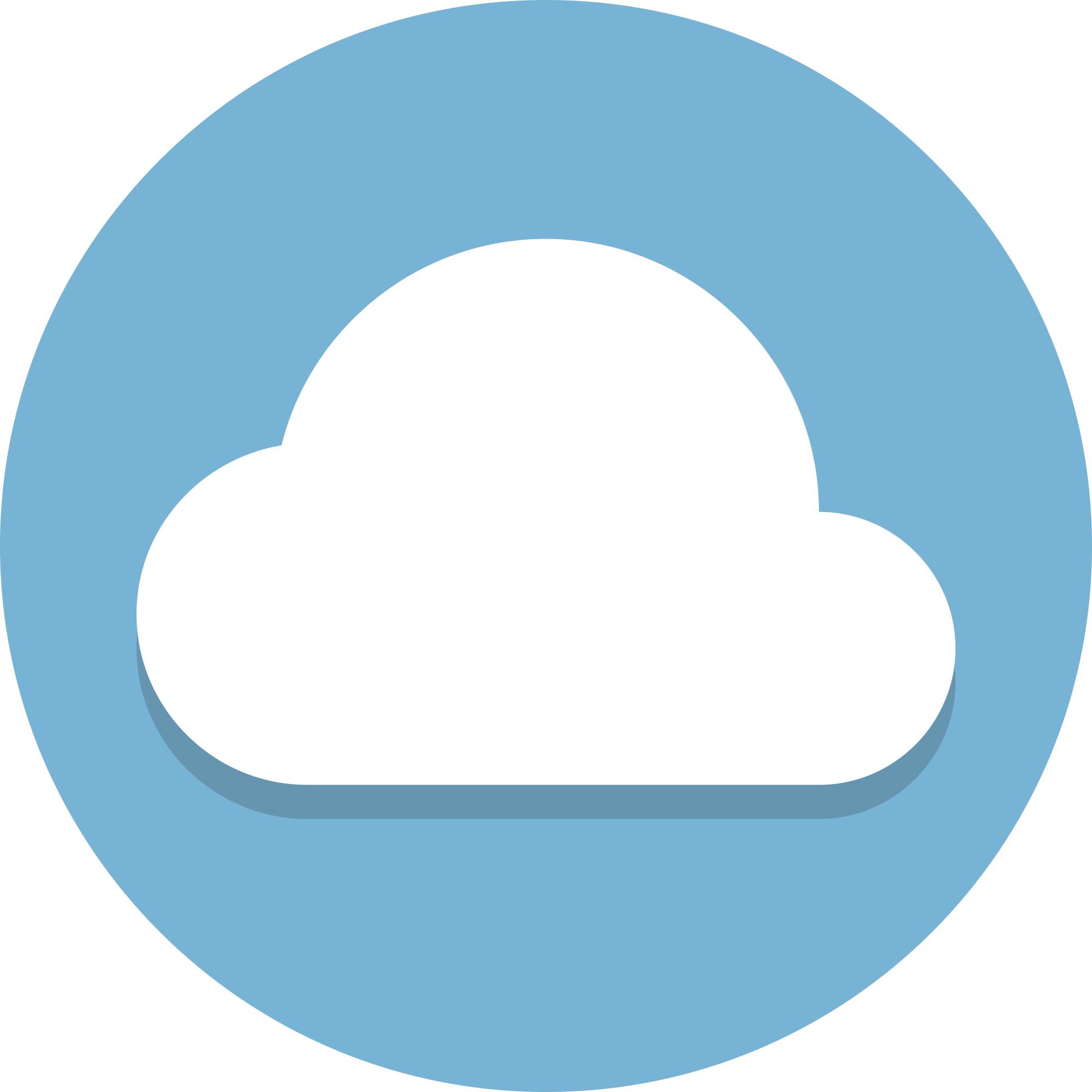 Clouds Blue Silhouette Icon, Png Clipart Image - Back To Top Button (2000x2000)