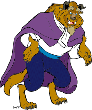 Johnny Gangnam Style By Lionkingrulez - Fera Da Bela E A Fera Desenho (320x383)