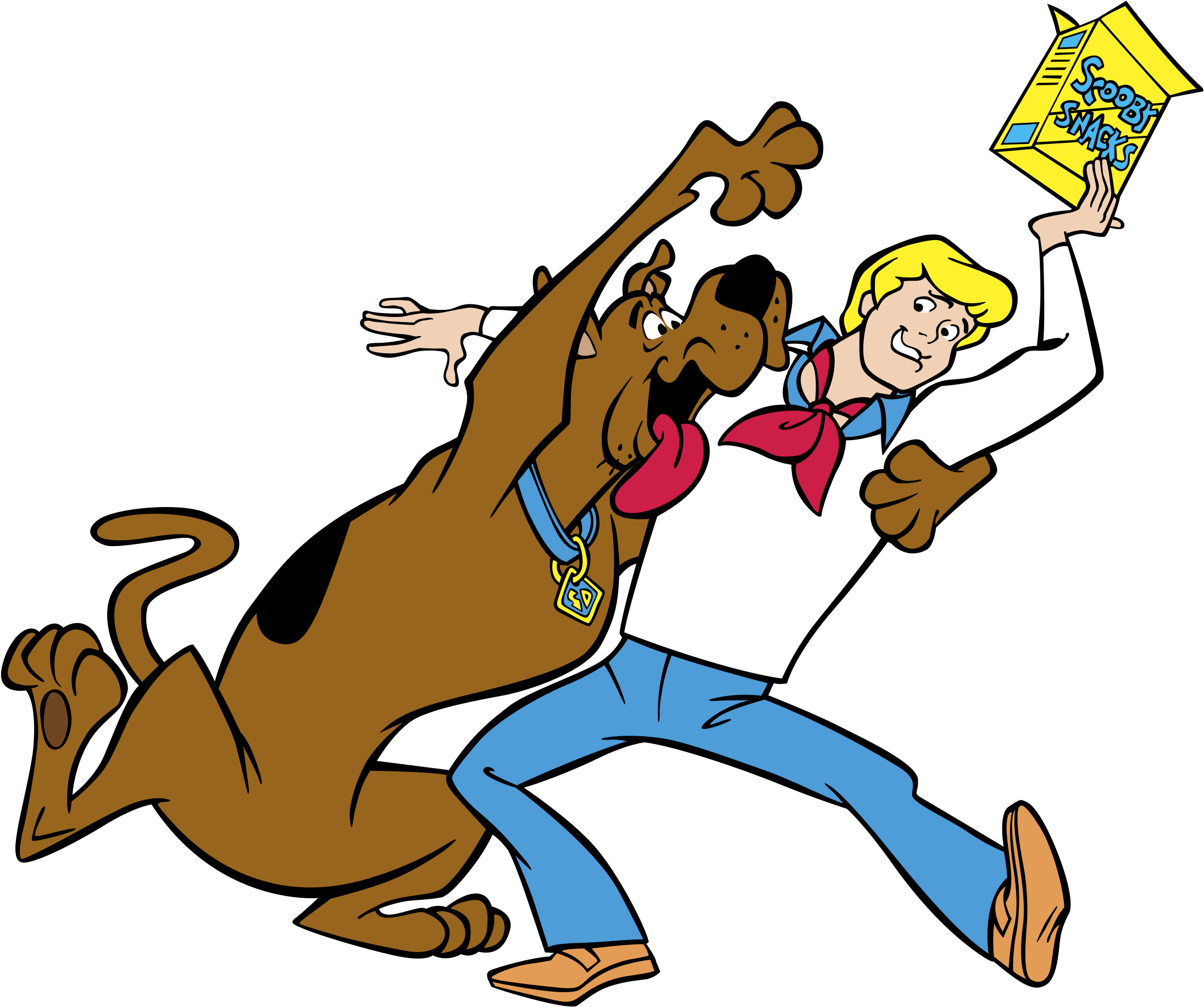 clipart about Scooby Doo Logo Black And White - Scooby Doo And Scooby Snack...