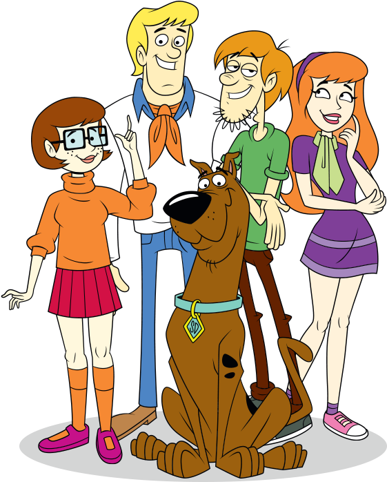 Bcsd Gang Artwork - Stay Cool Scooby Doo (565x803)