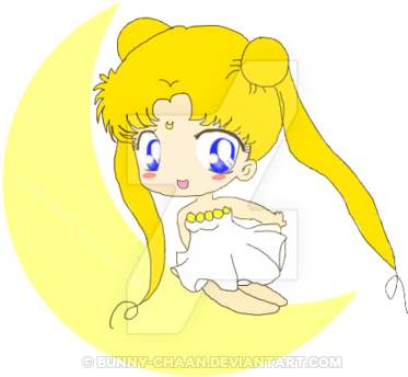 Chibi Sailor Moon By Bunny-chaan - Sailor Moon Bunny Chibi (400x397)