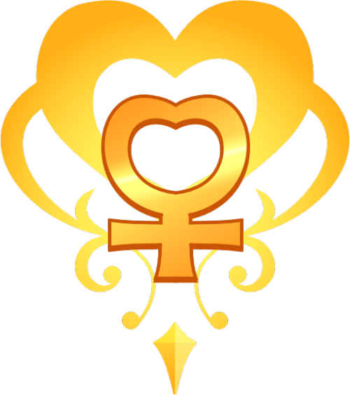 Tags - - Sailor Venus Logo Png (500x564)