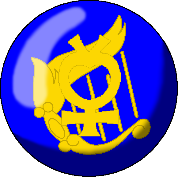 Mercury Ball By Iggwilv - Sailor Mercury Harp Symbol (581x576)