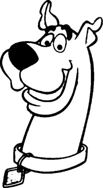 Share This Image - Scooby Doo Coloring Pages (330x600)