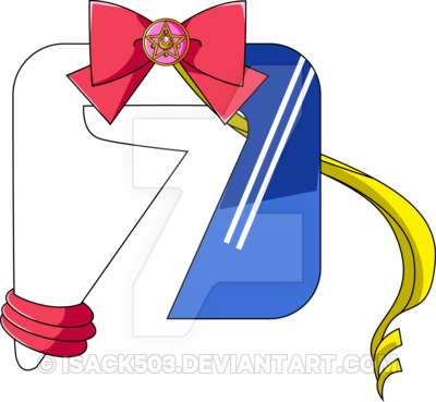 Azteca 7 Sailor Moon Edition 2 By Isack503 - Sailor Moon Azteca 7 Logo (400x369)