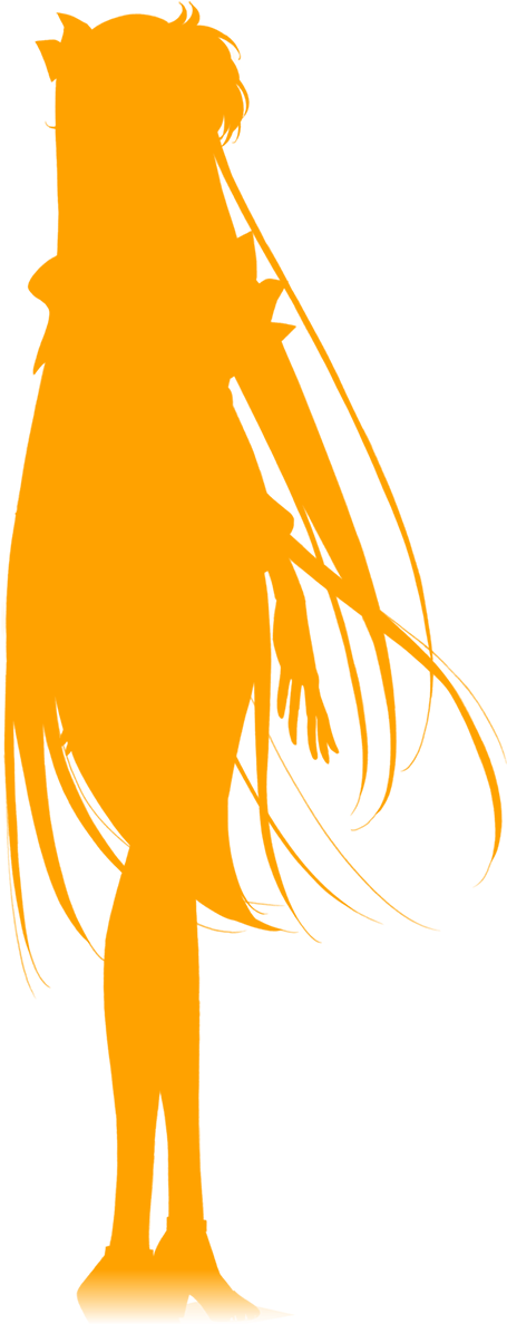 Minako Aino "sailor Venus" / Silueta / Png - Silueta De Sailor Venus (454x1230)